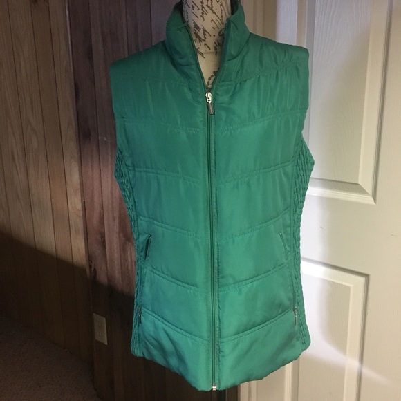 Jane Ashley Jackets & Blazers - Green Vest